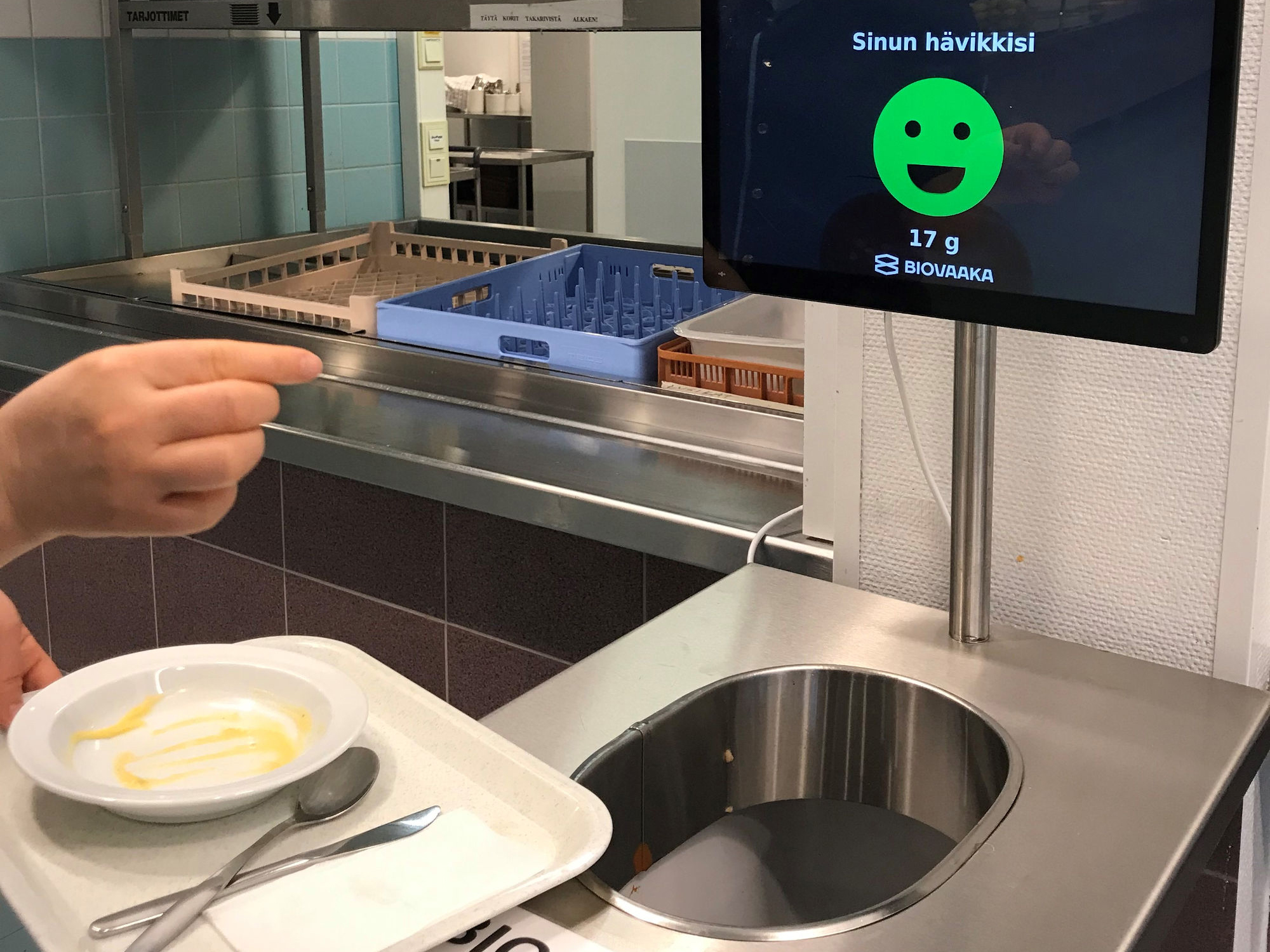 Biowaste scale system installed in Jyväskylä