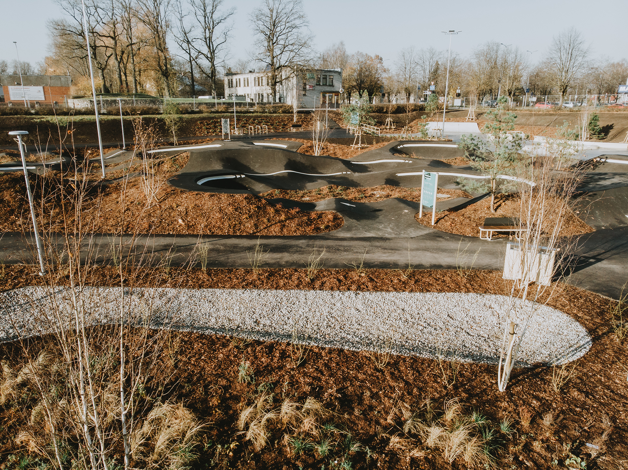 Skate park in Valmiera