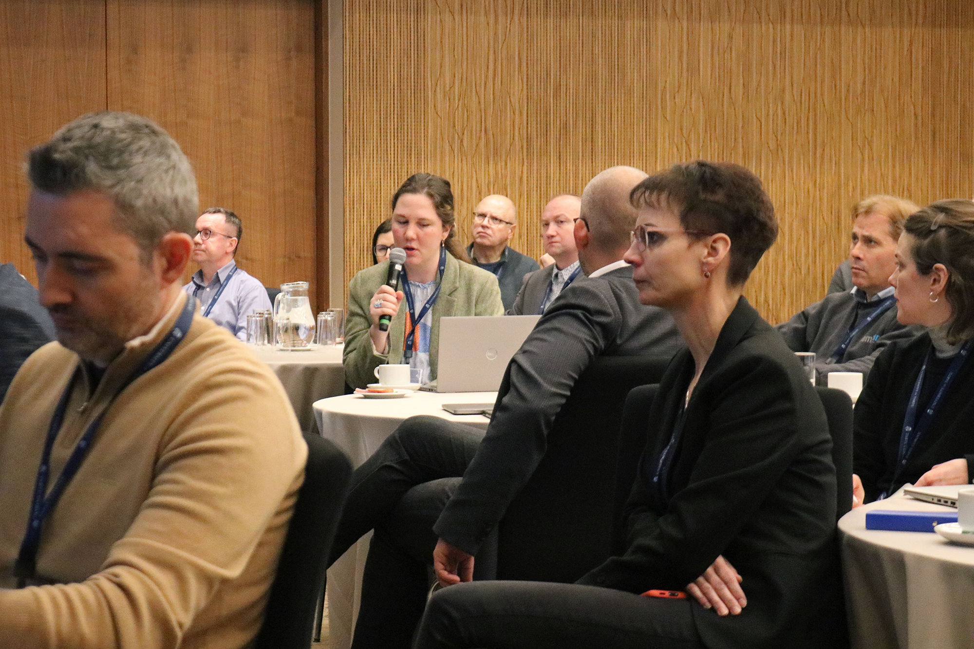 Workshop participant commenting on the presentation