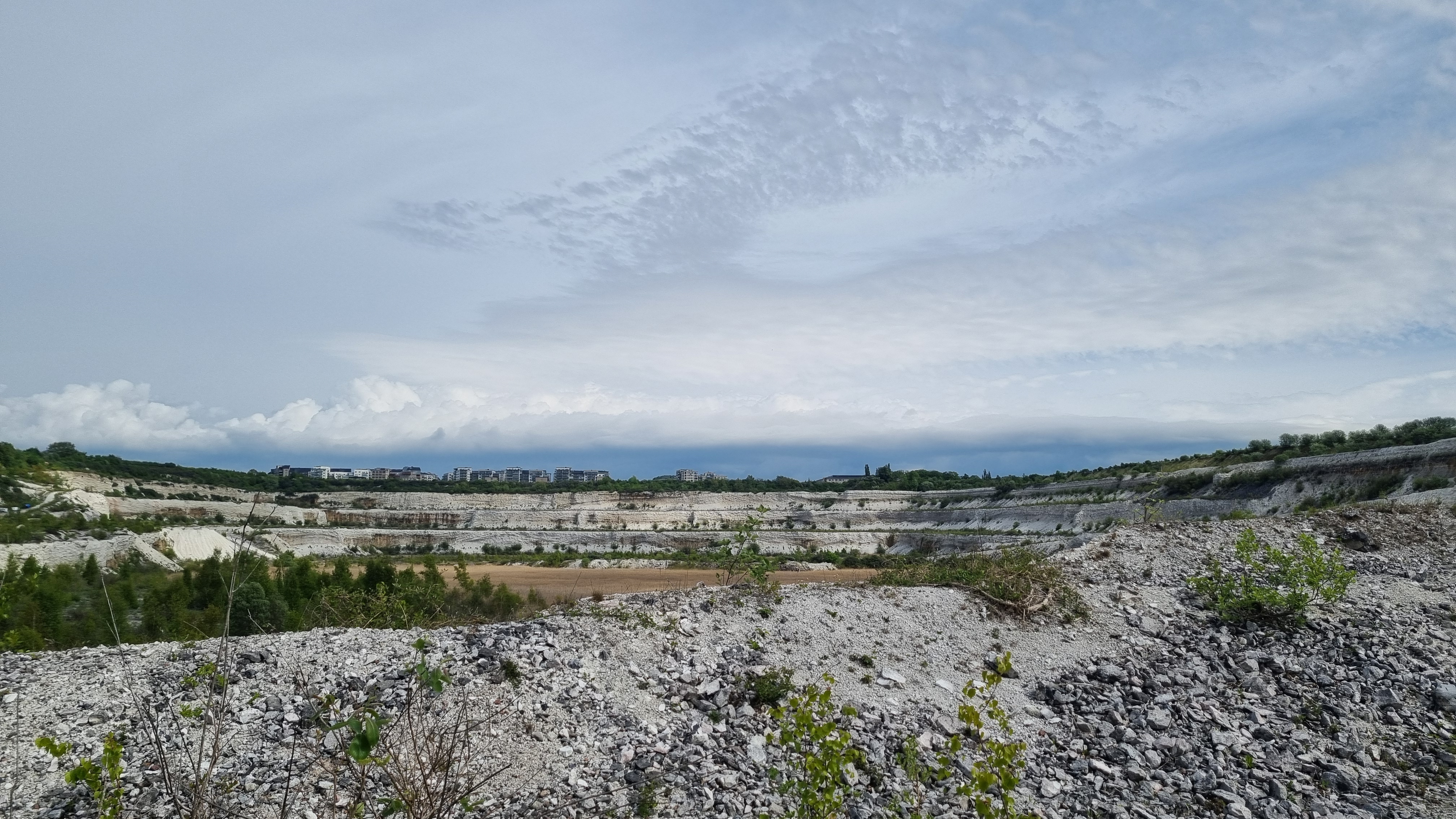The Limhamns lime querry site was used for mining from mid of the 19th century until the 1990s. 