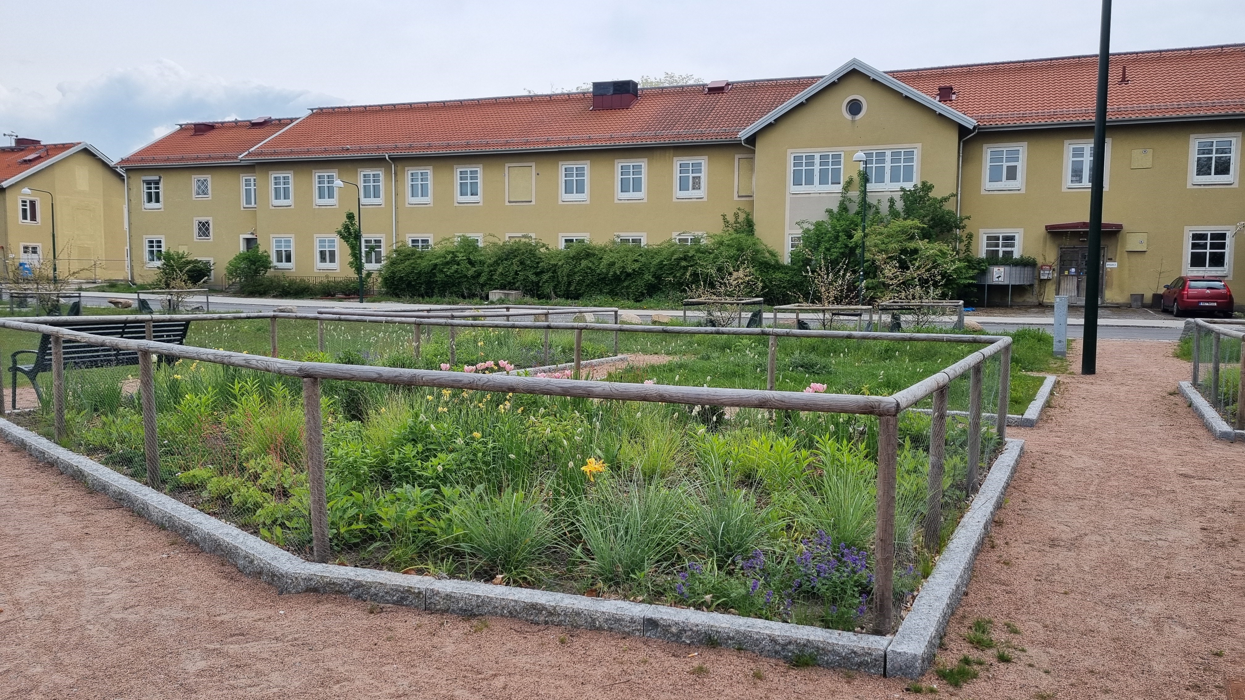 Community gardens and community food production has been part of the Segepark development.  