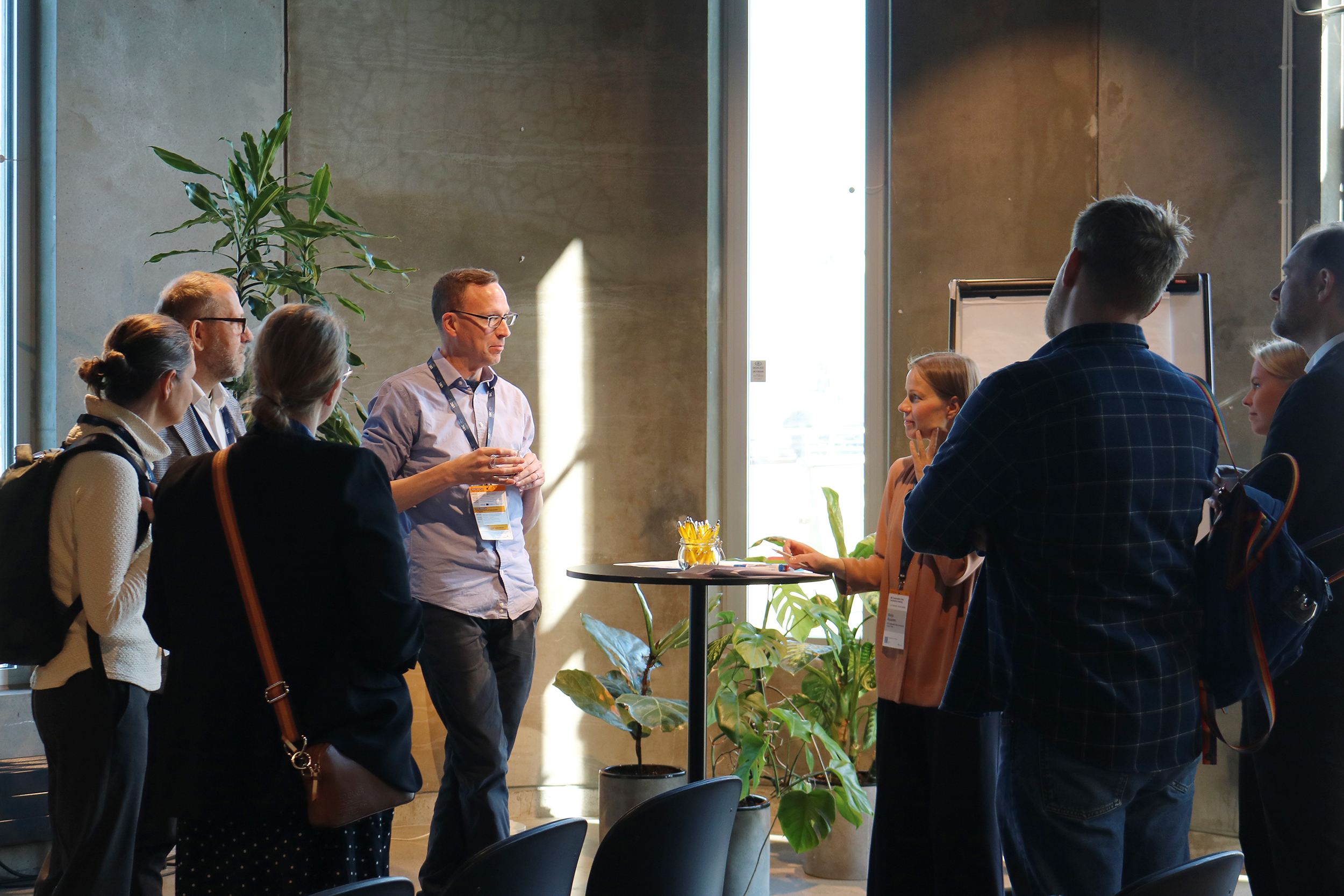 Group discusssions about biodiversity and climate adaptation