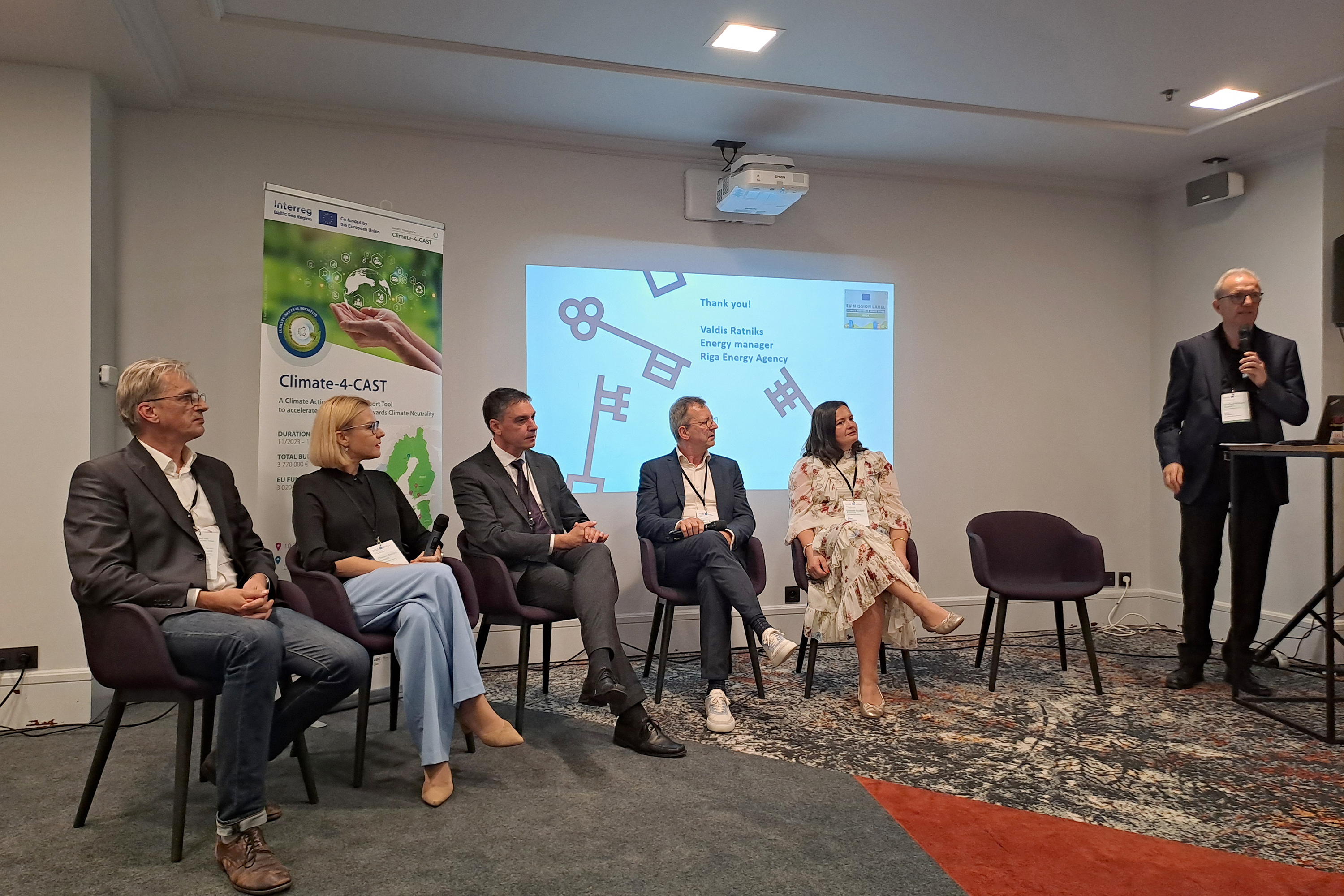 Panel discussion at Brussels Climate Budget Summit