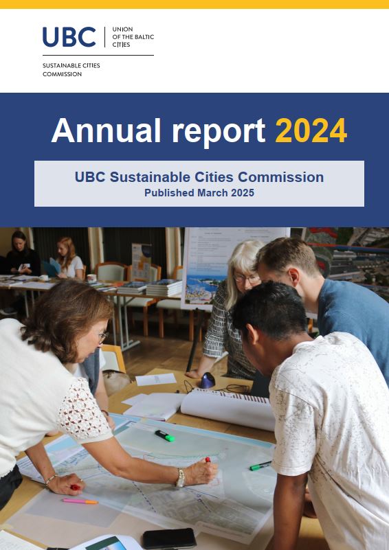 Cover page of the SCC Annual report 2024