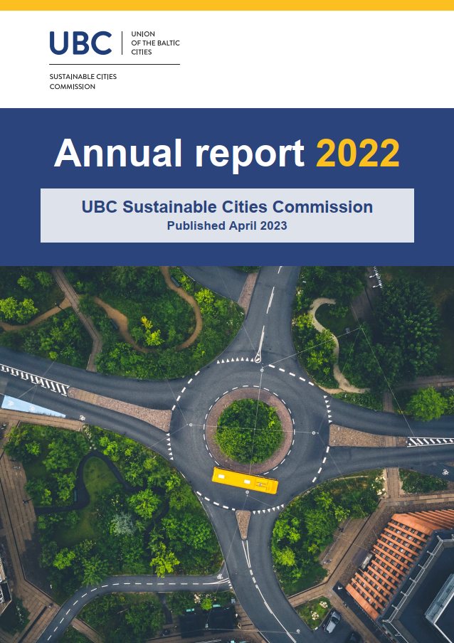 Cover of the annual report 2022