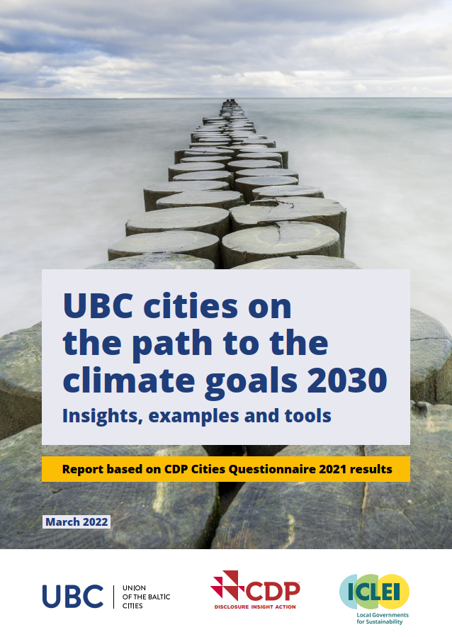 Cover of the UBC-CDP report 2021
