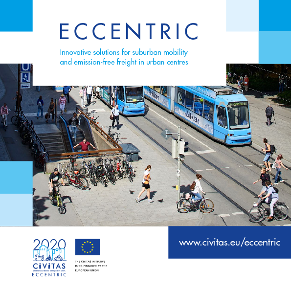 Publication cover with a street