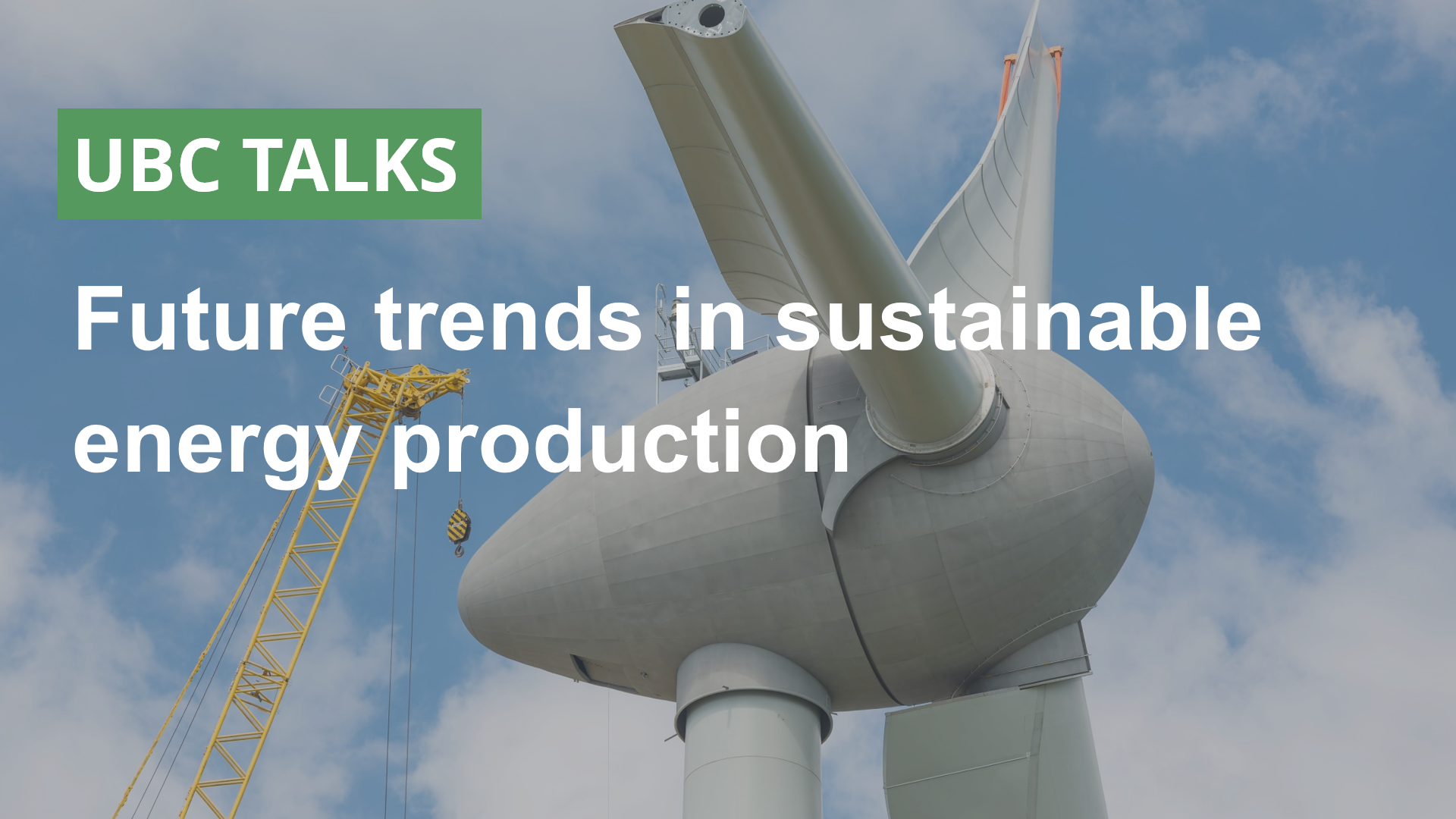 Future trends in sustainable energy production