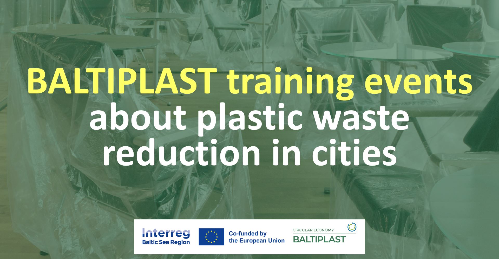 Banner for the BALTIPLAST training events