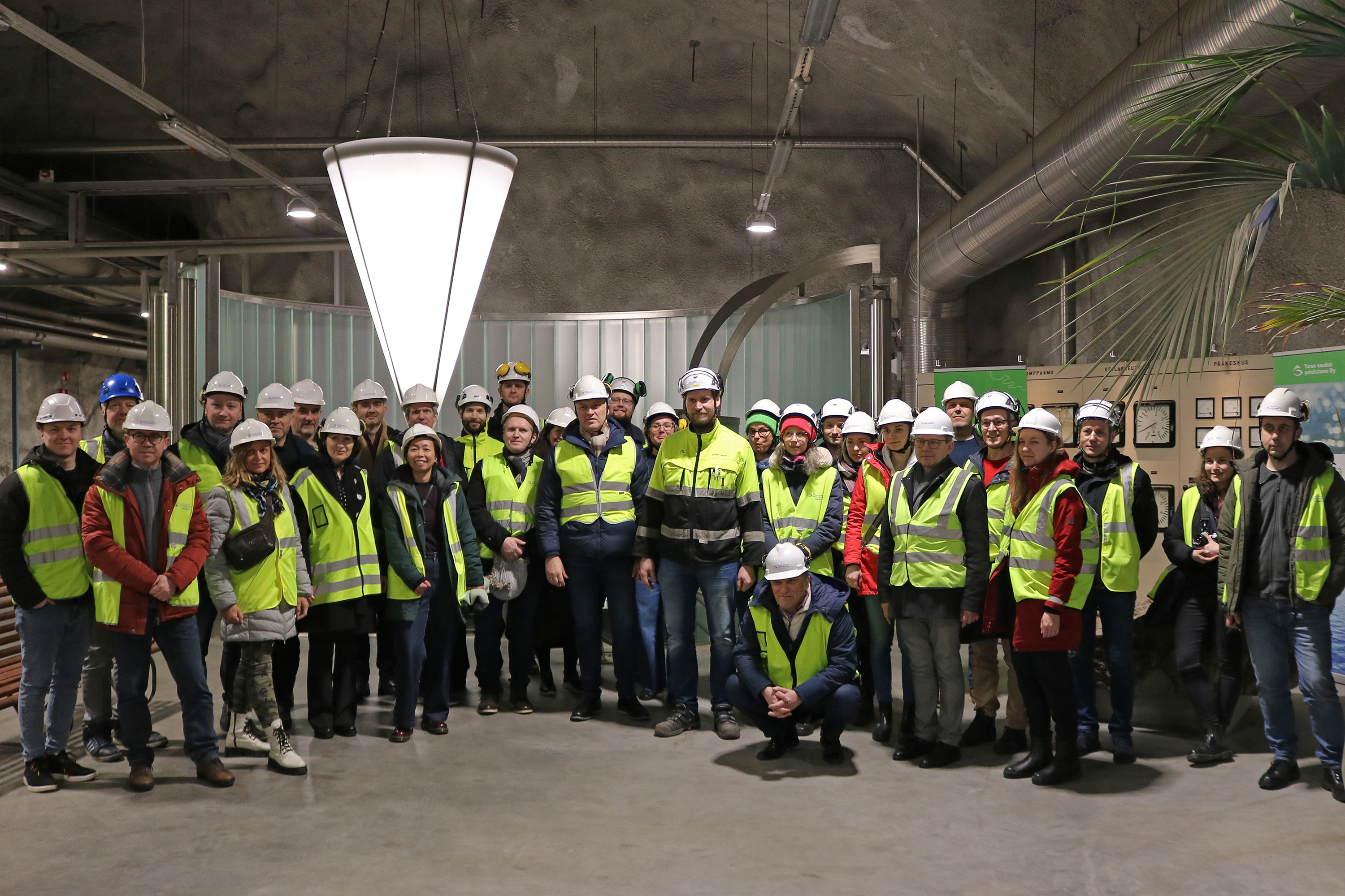 EMPEREST consortium visiting the Turku wastewater treatment plant