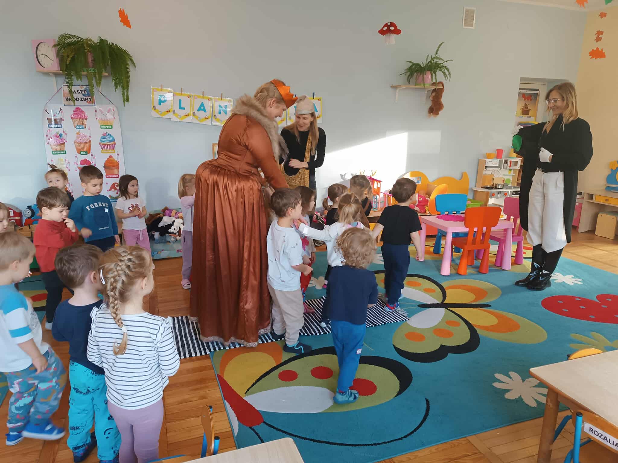 Theatre workshop in a kindergarten in Gdynia