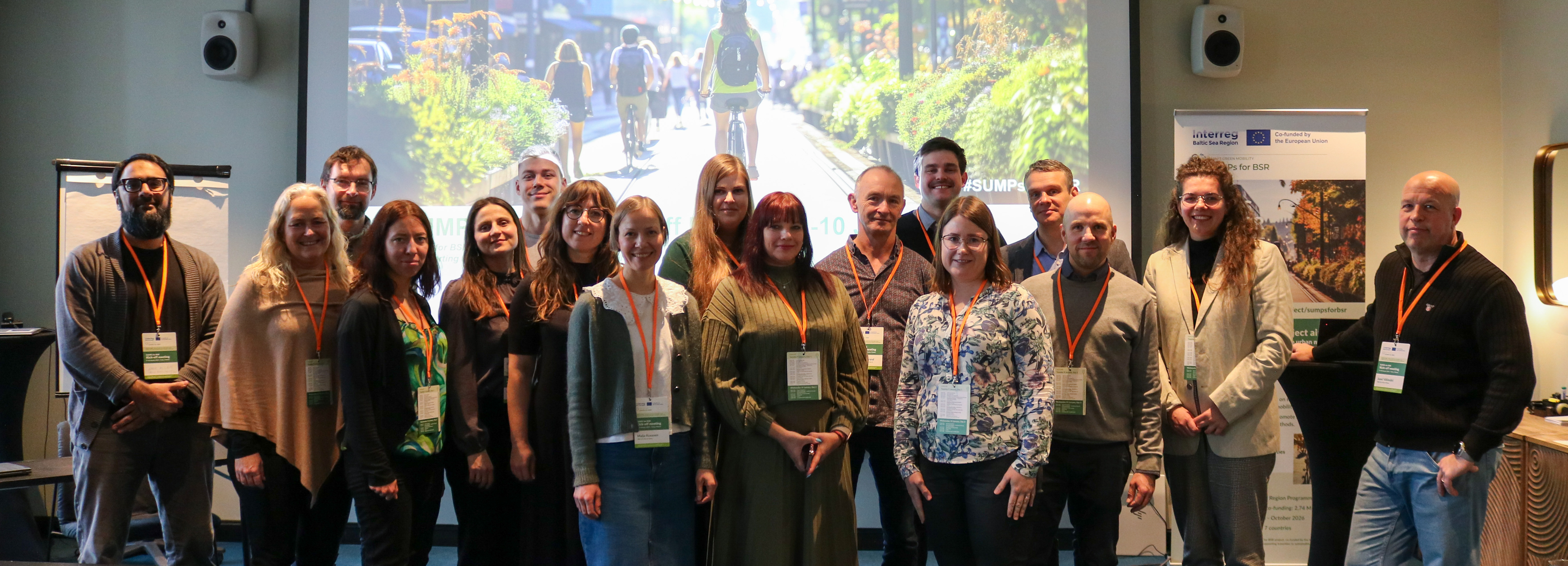 SUMPs for BSR consortium partners' group photo