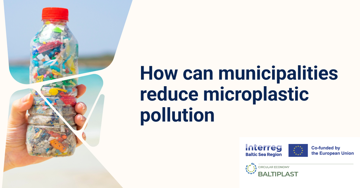 Banner how can muncipalities reduce microplastic pollution.