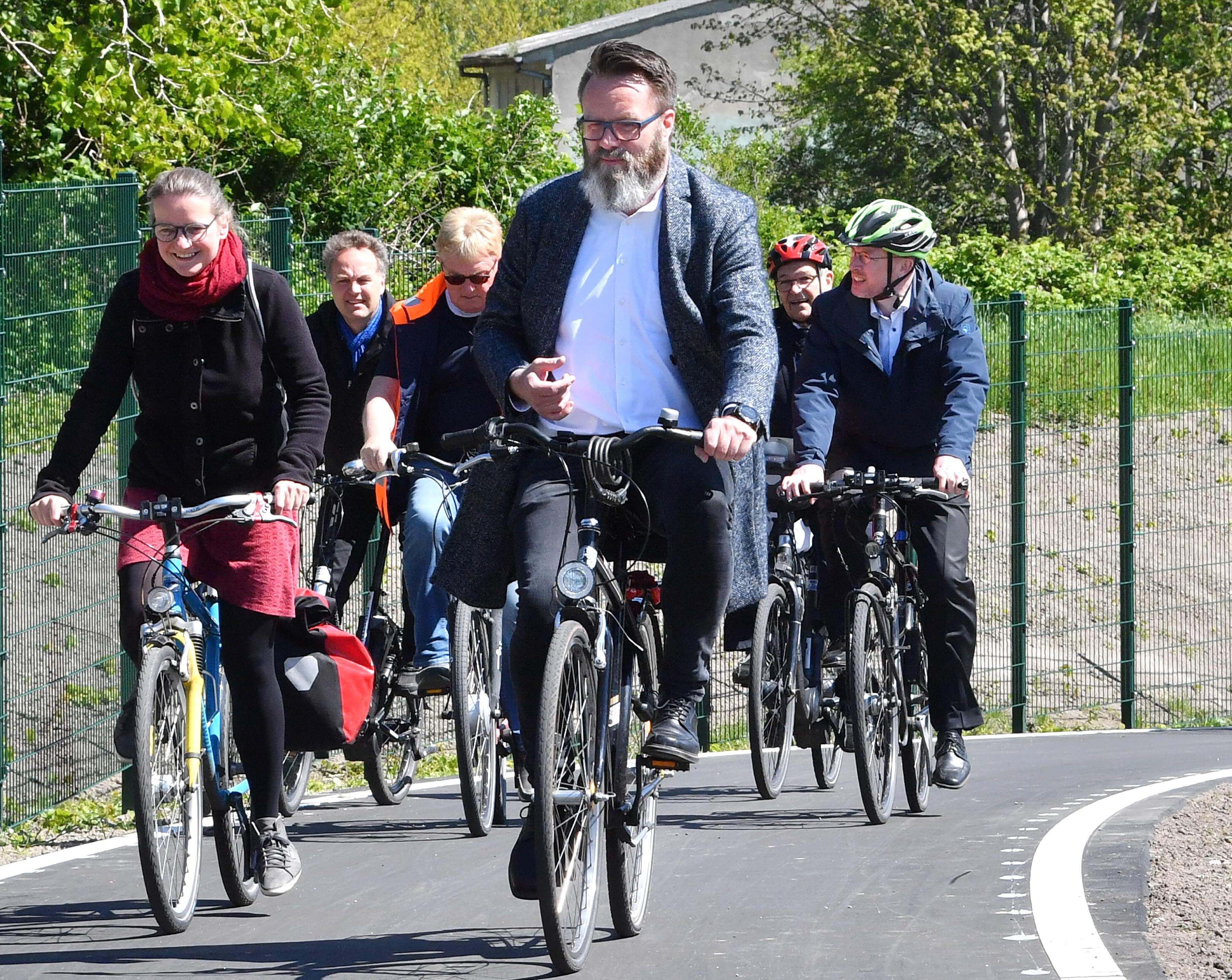cycle highway in Rostock