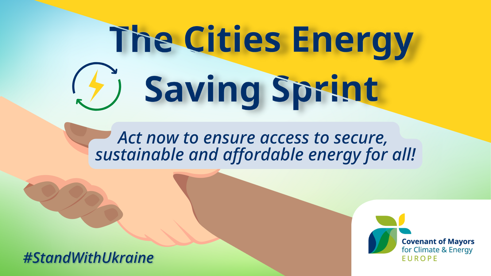 The Cities Energy Saving Spring banner