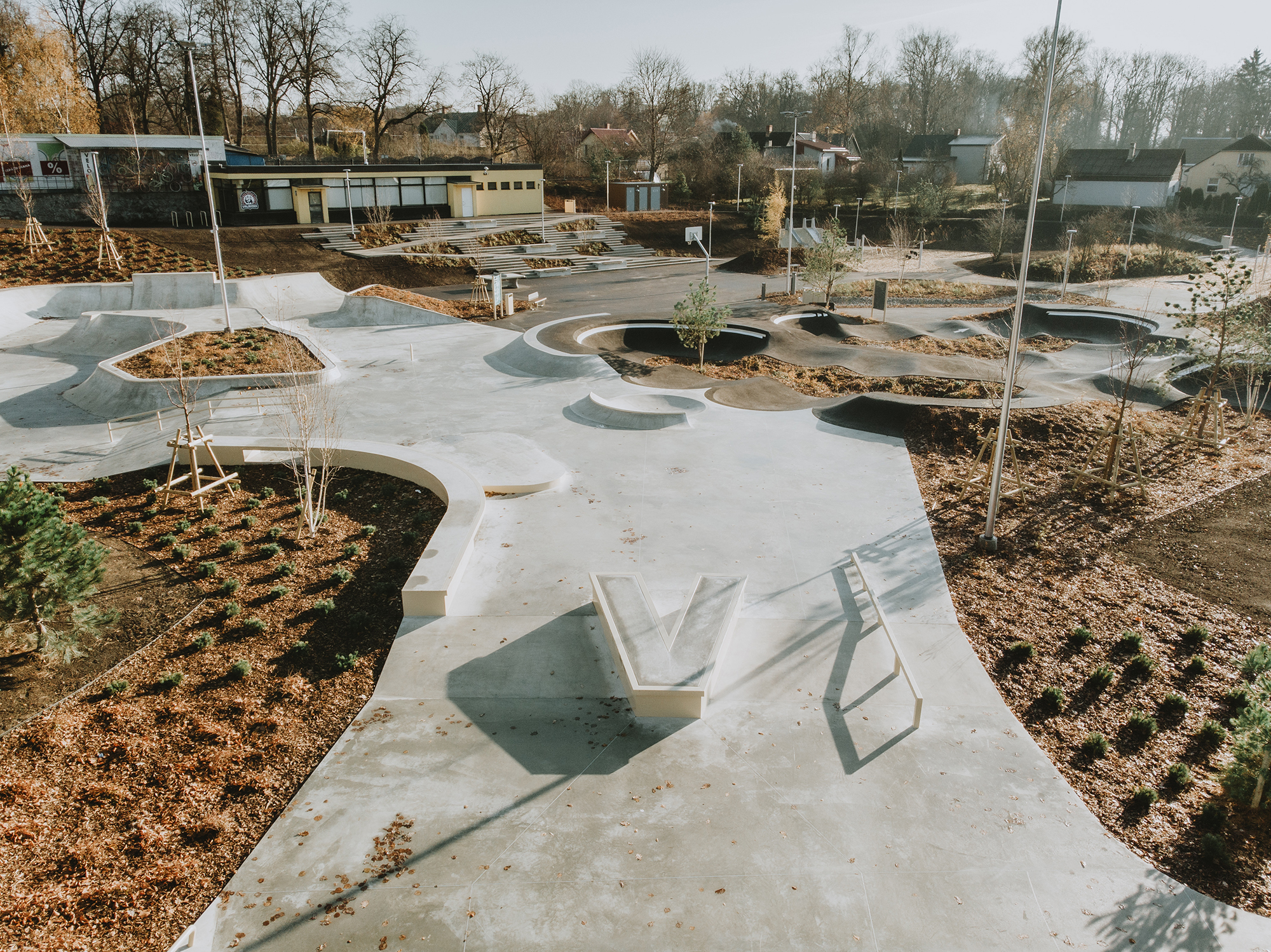 Skate park in Valmiera