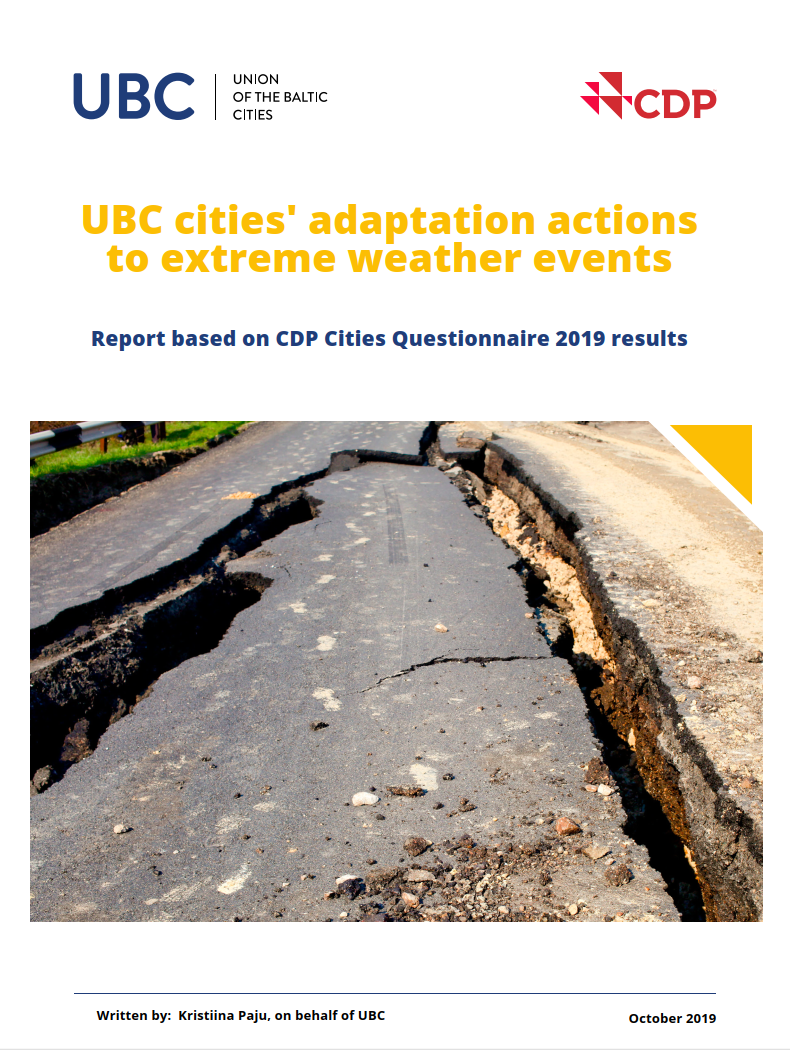Cover of the CDP report