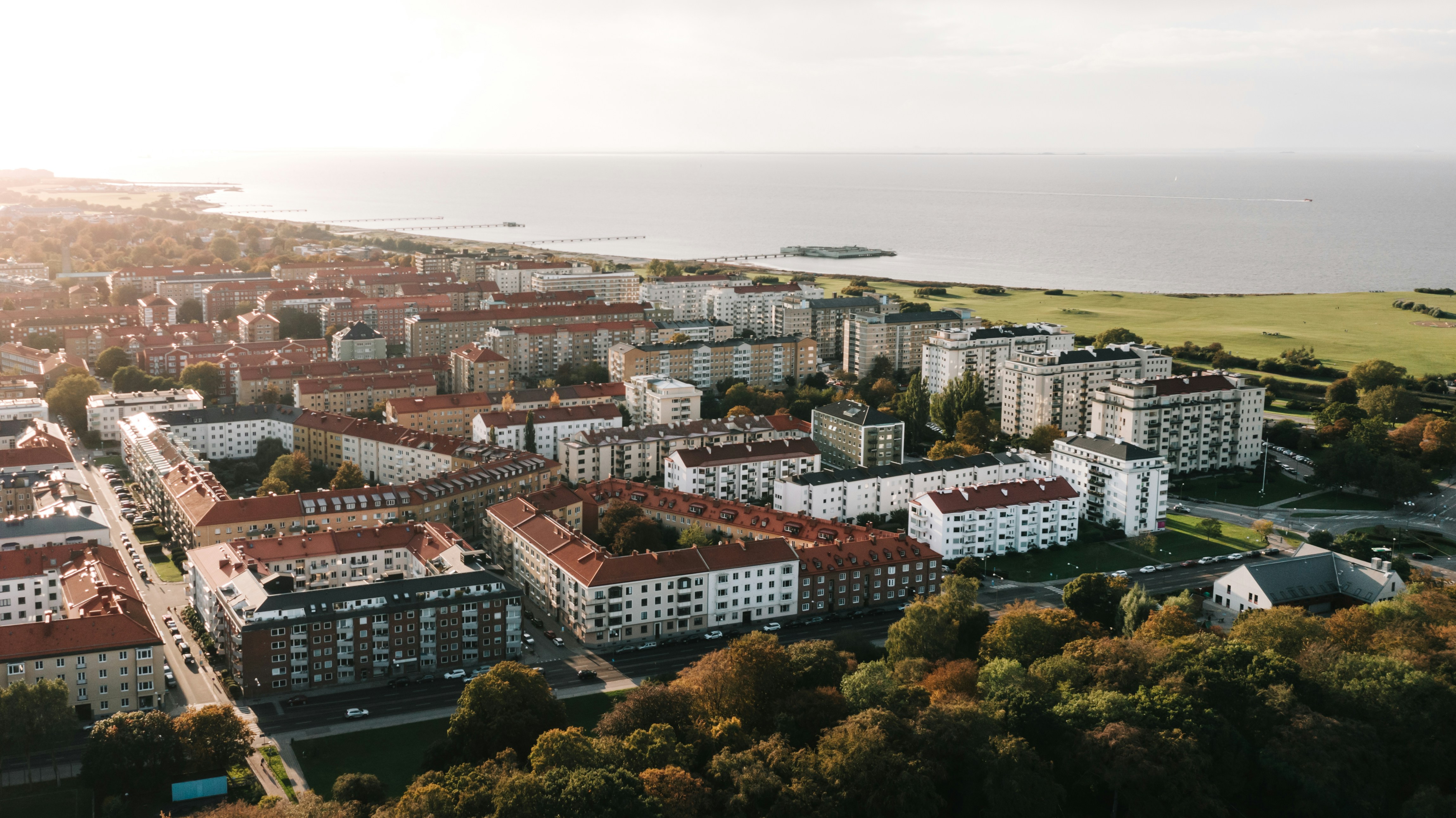 Malmo bird eye view