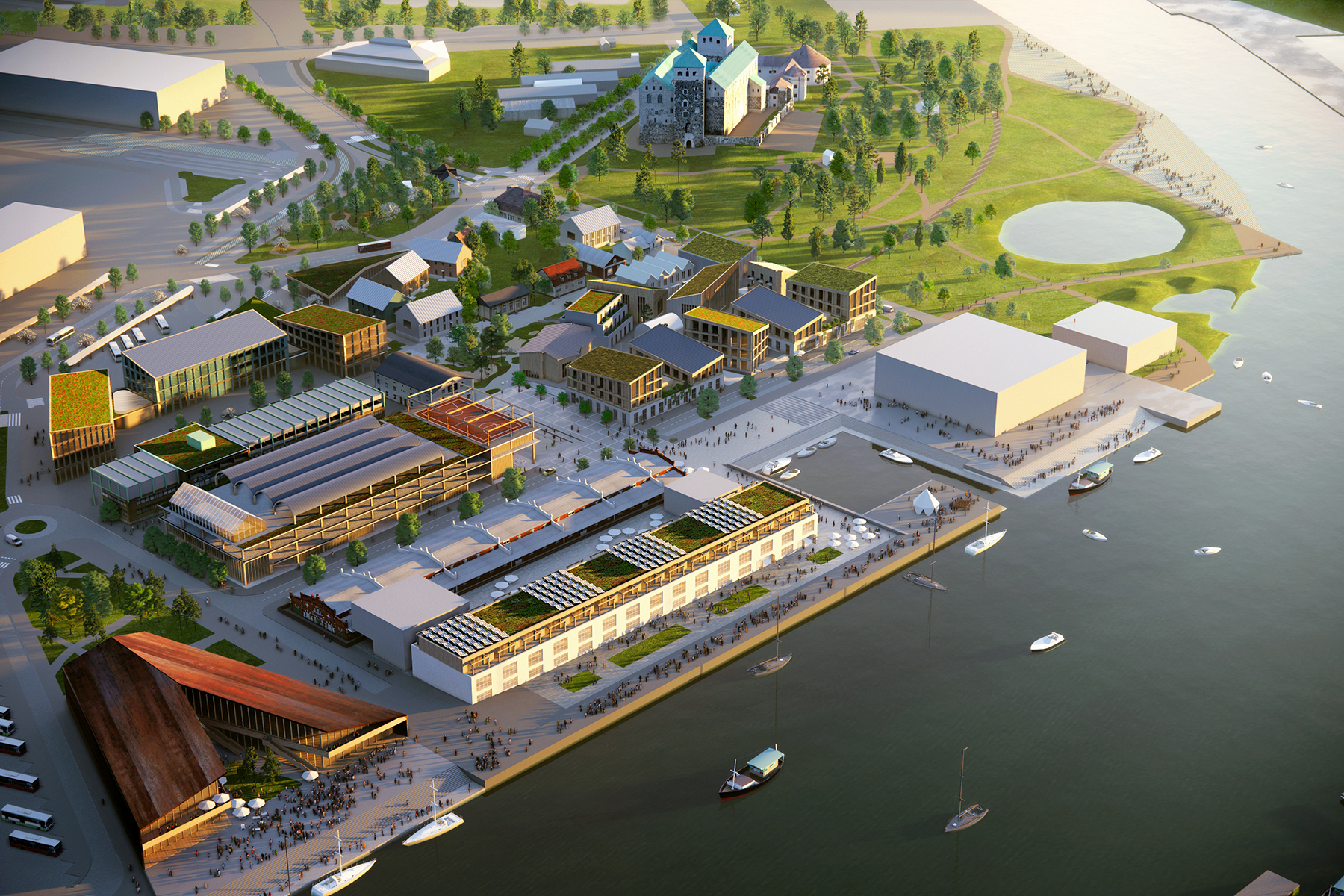 Design of the new area in Turku