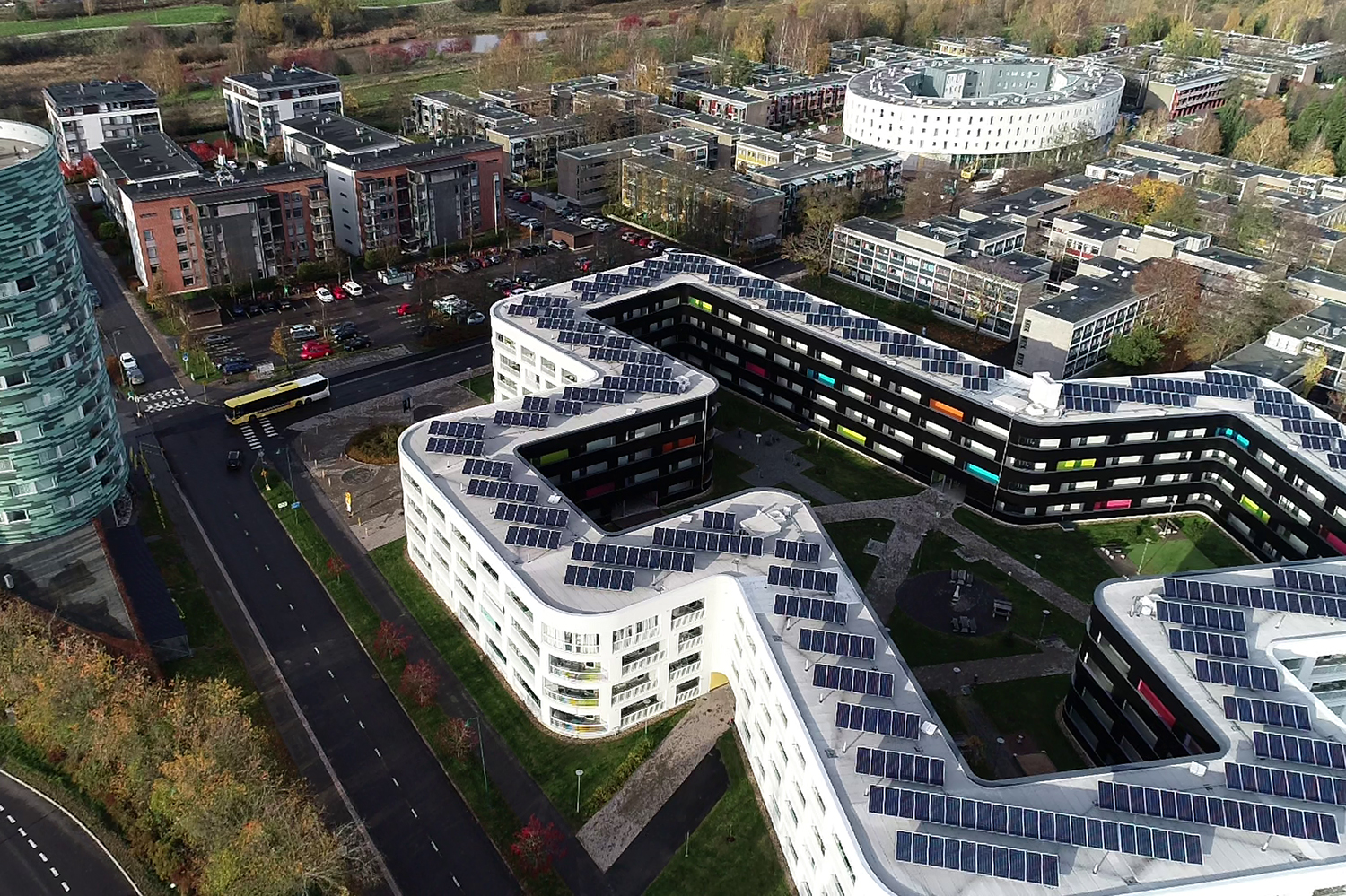 Energy positive Student Village in Turku