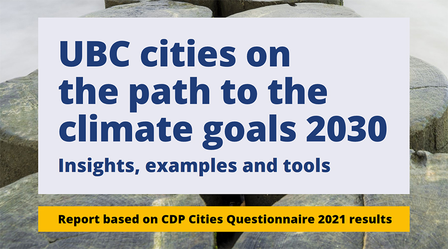 Cover of the UBC-CDP report 2021