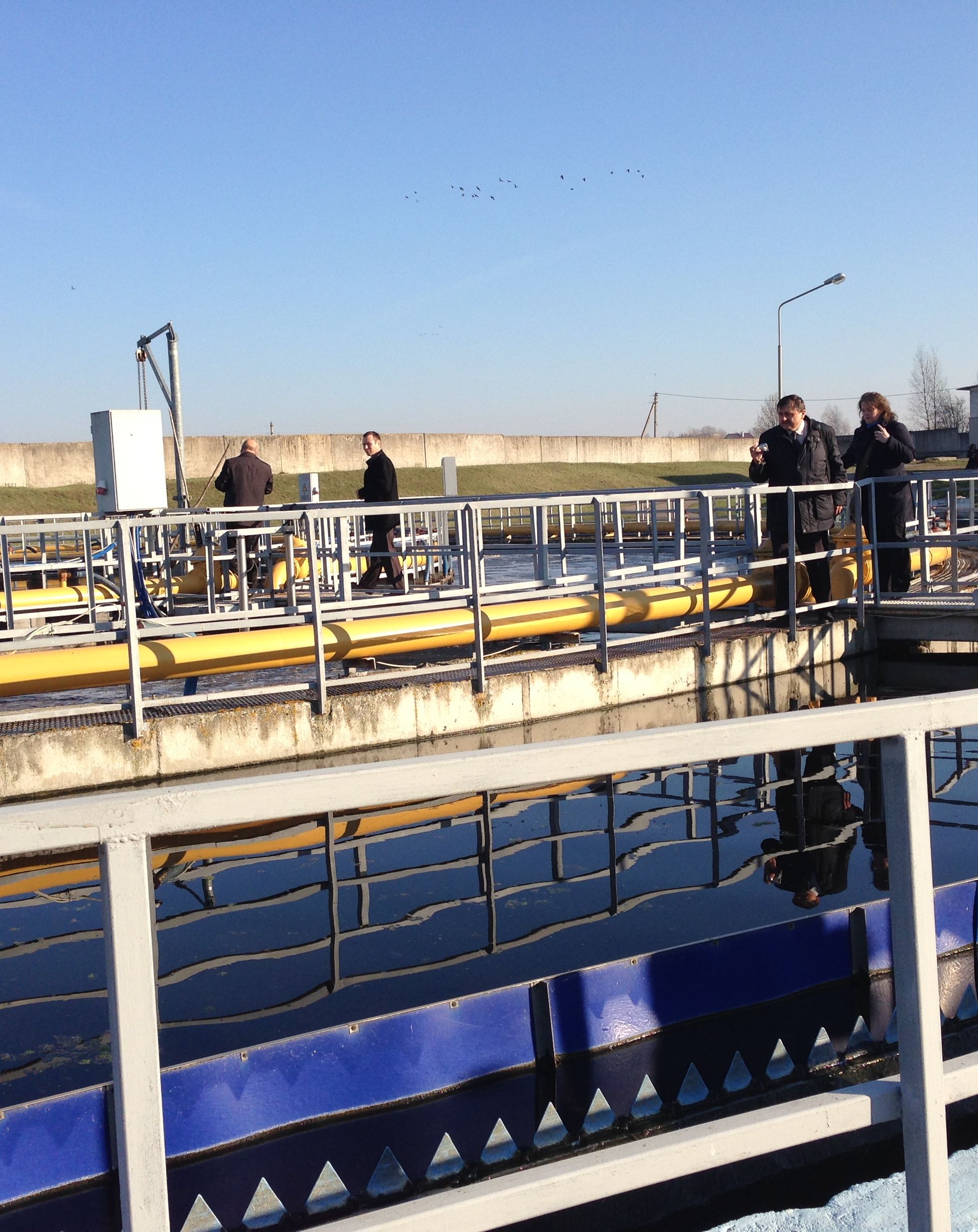 Waster water plant