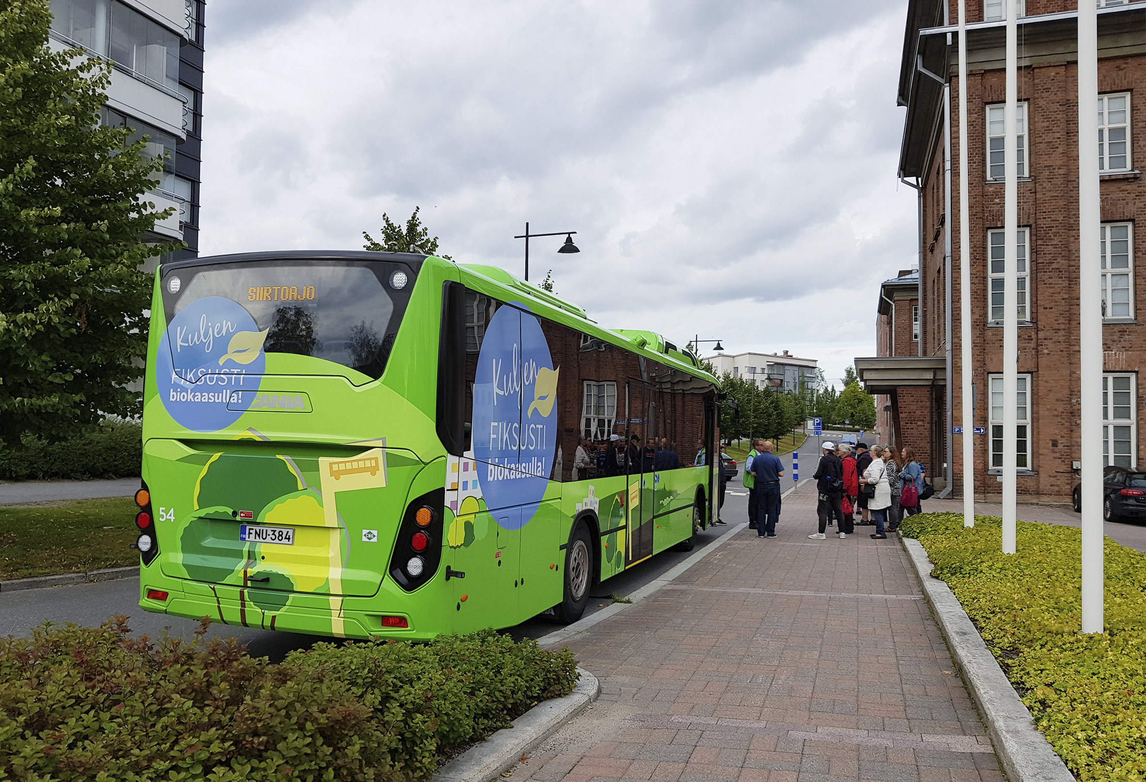 Jyväskylä's biogas bus 