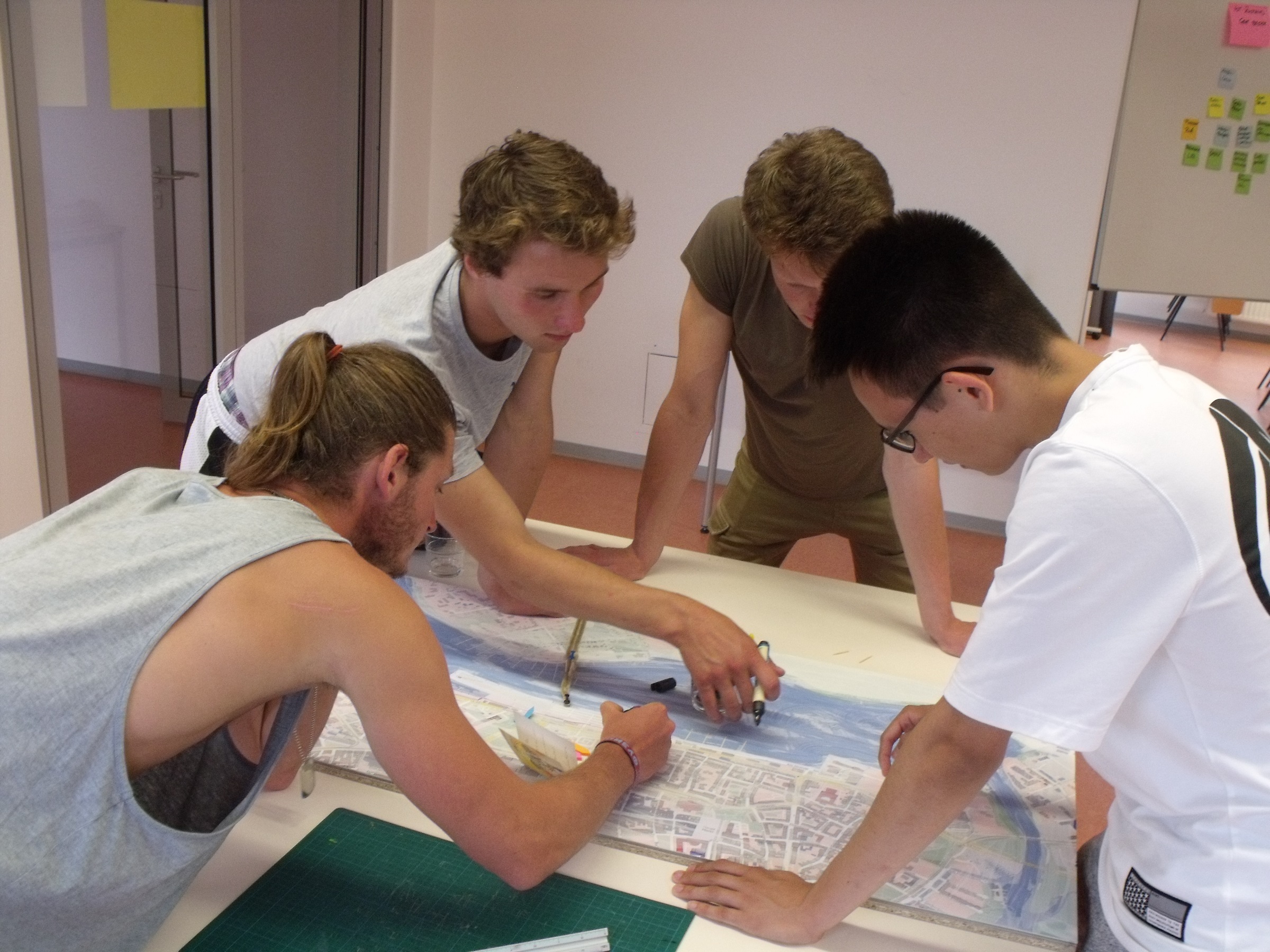 Teens participating in one of the workshop