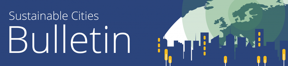 Header of the Sustainable Cities Bulletin