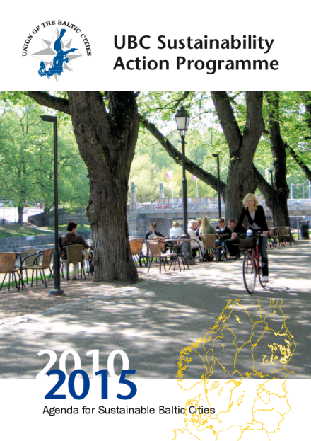 Cover page of the UBC SAP 2010-2015