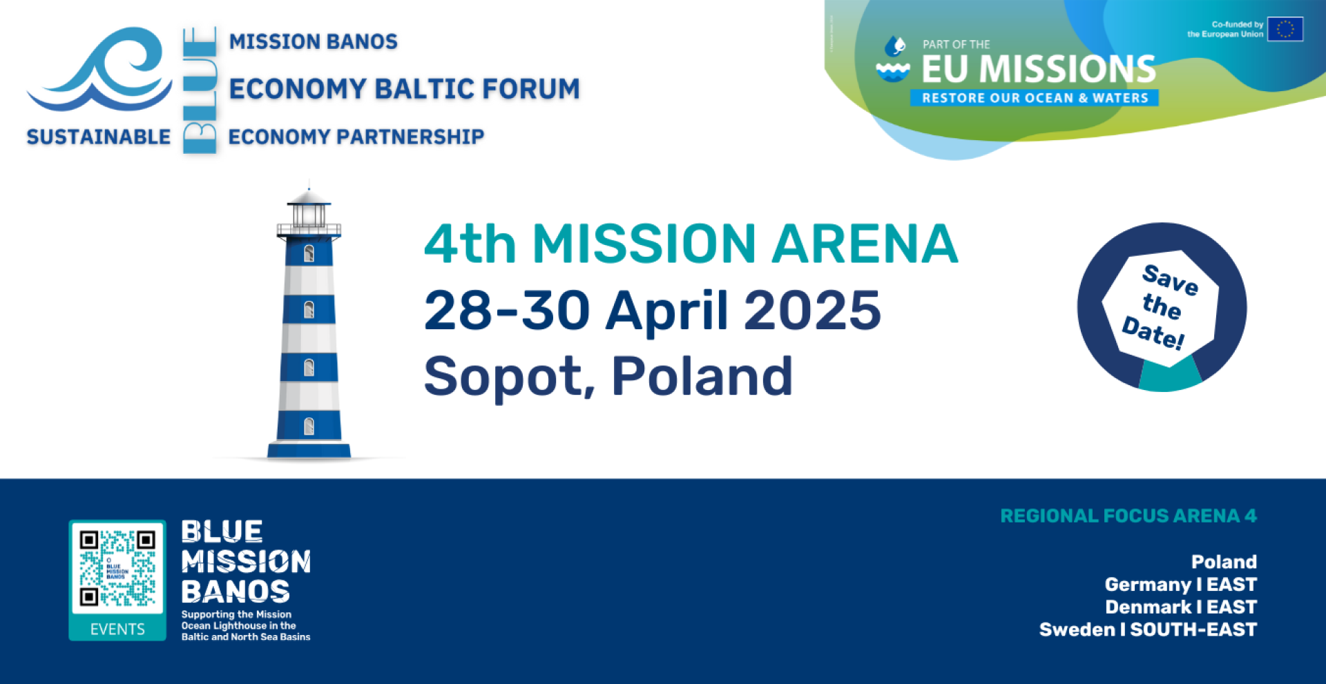 Banner of the Mission Arena 4 in Sopot