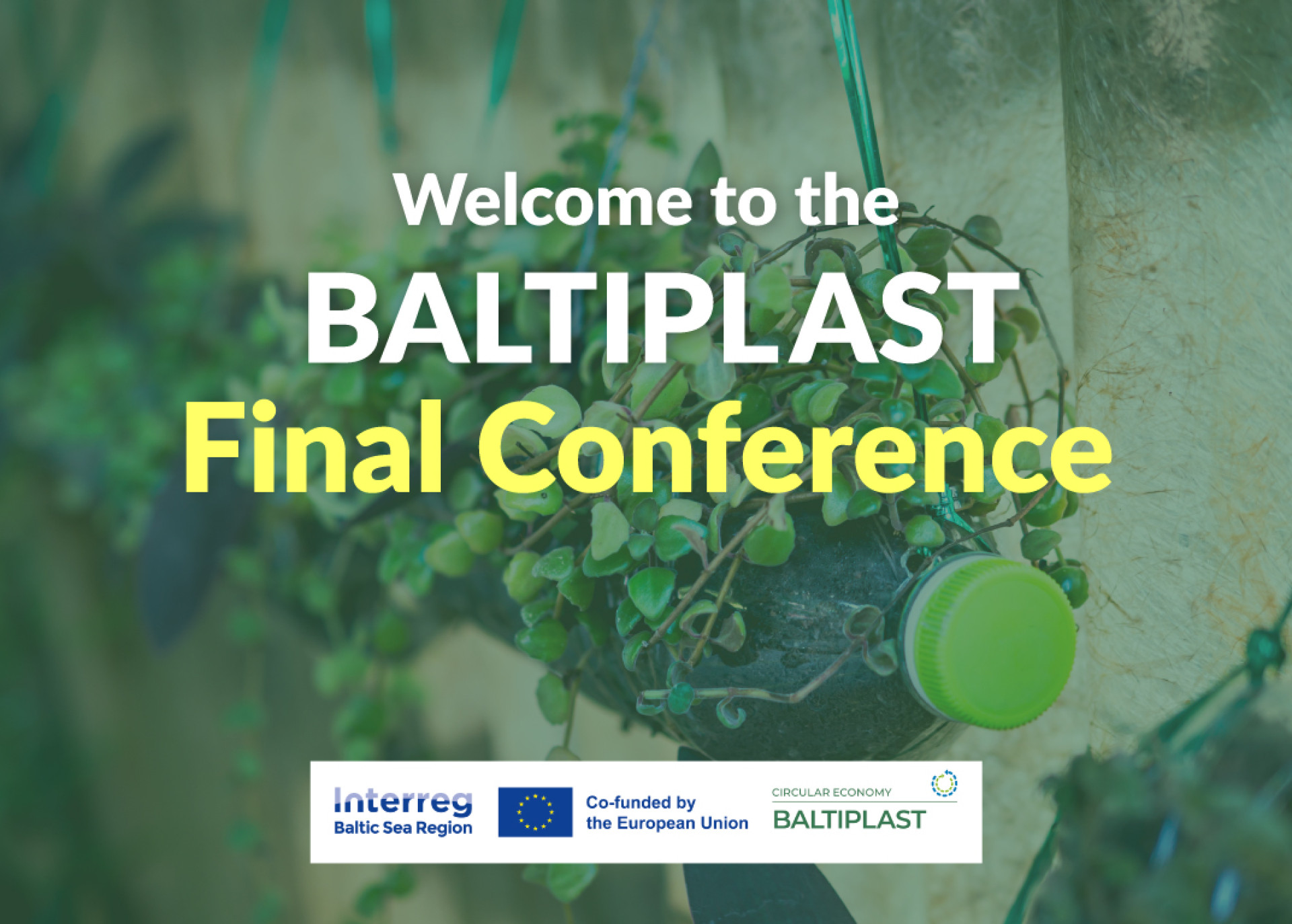 Banner of the BALTIPLAST final conference