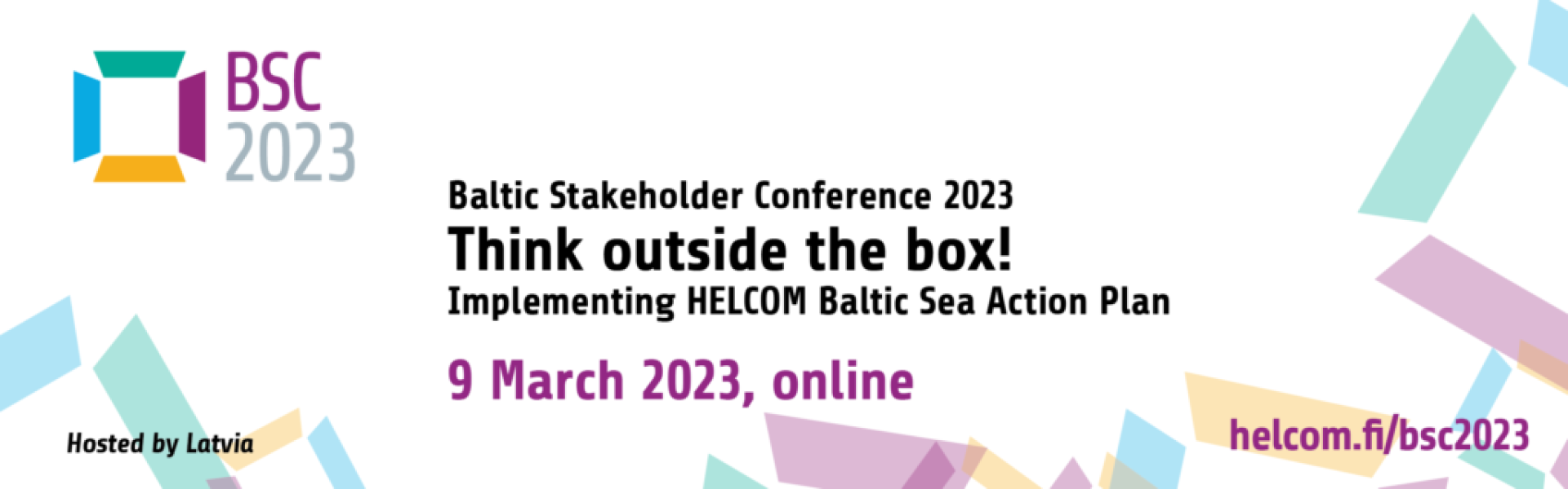 HELCOM banner of BSC2023