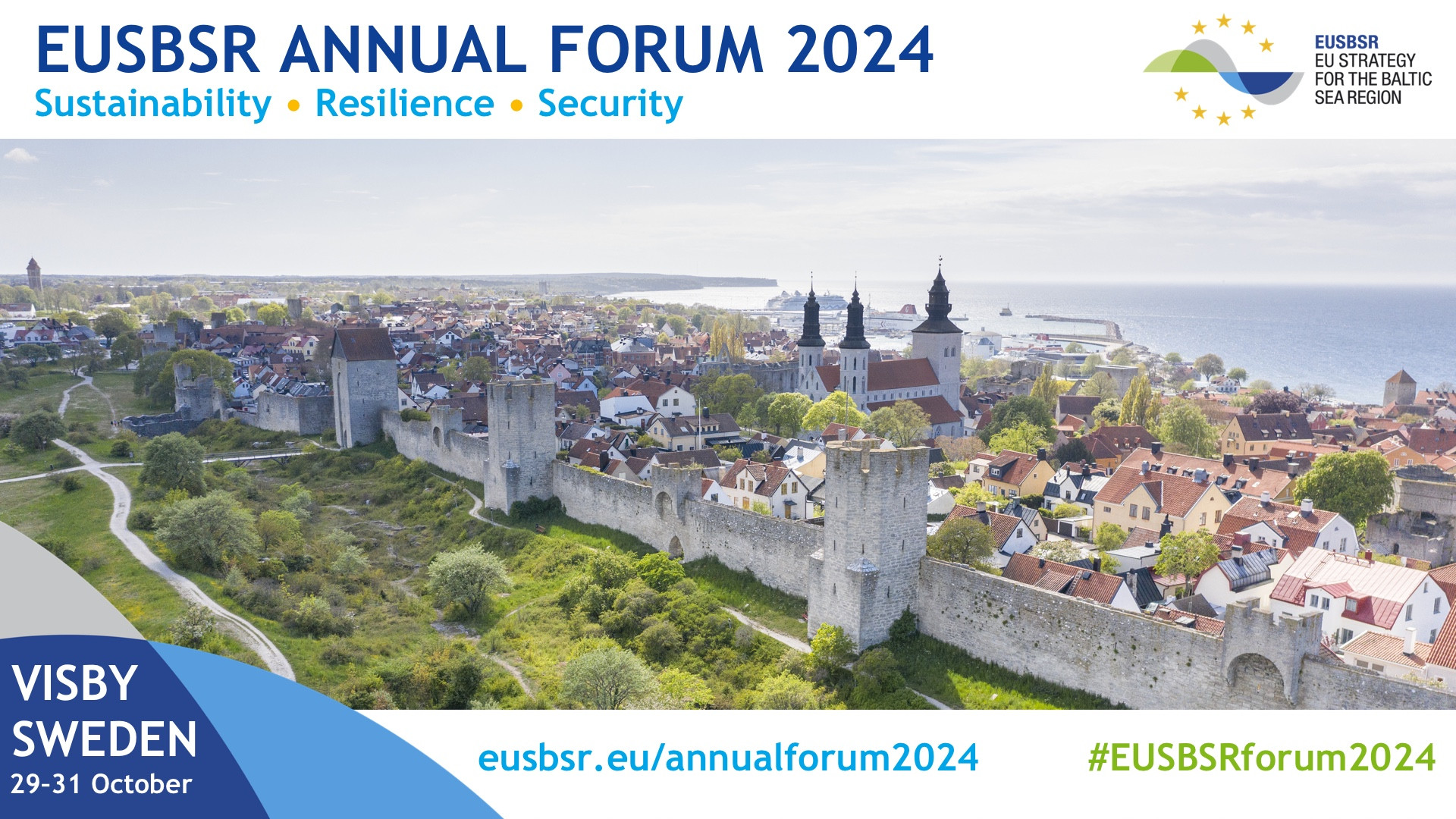 EUSBSR annual forum banner