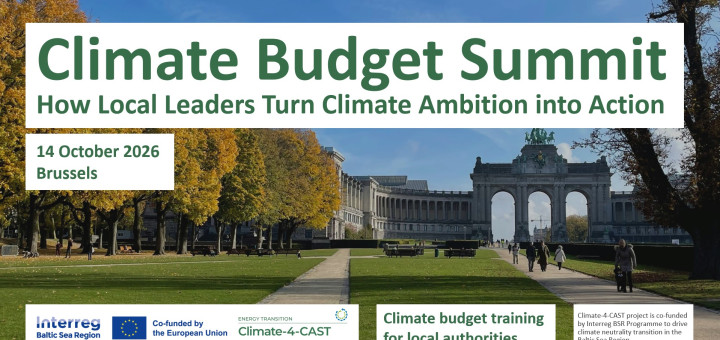 Climate Budget Summit banner