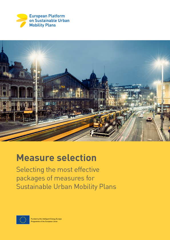 Publication cover with the city view